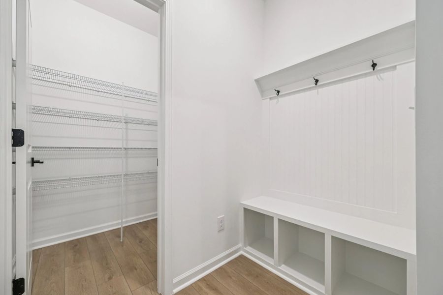 Drop Zone featuring the AW Collection® Serene - Functional calm with clean-lined utility.