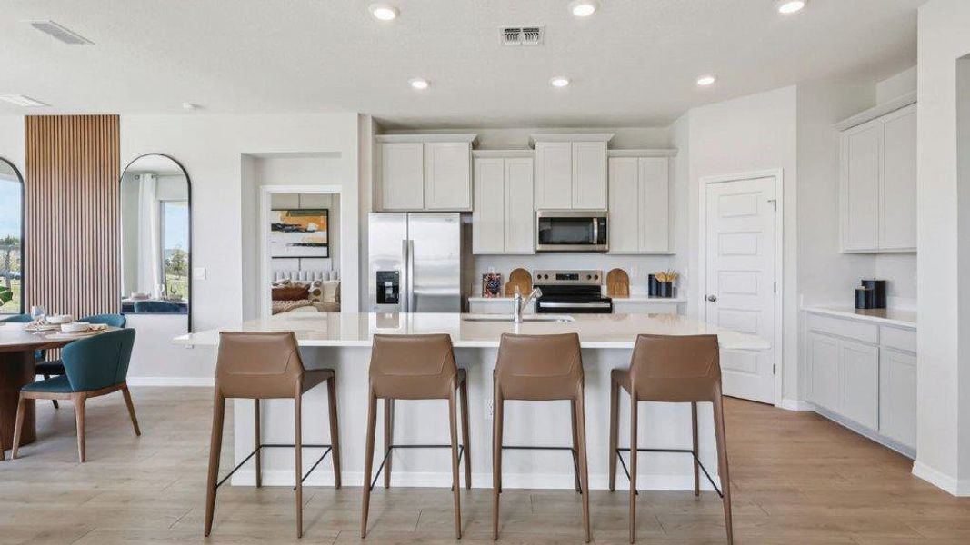 Furnished interior view inside a new home in Hawthorne Ranch, Lakeland (Image 13).