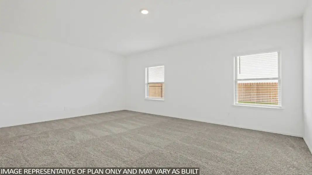 Representative unfurnished interior of a home built from the Kendall by D.R. Horton in Madeley Creek Preserve, Conroe (Image 19). Representative unfurnished interior of a home built from the Kendall by D.R. Horton in Madeley Creek Preserve, Conroe (Image 19).