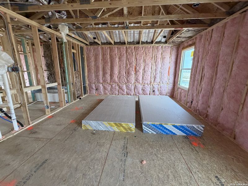 In-progress construction of a new home in The Wilder, Adkins, TX (Image 16).