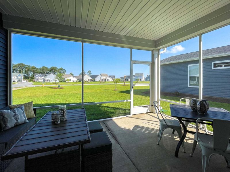 Rear Covered Porch