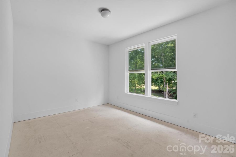Bedroom overlooking private backyard-Lighting will be changed! Bedroom overlooking private backyard-Lighting will be changed!