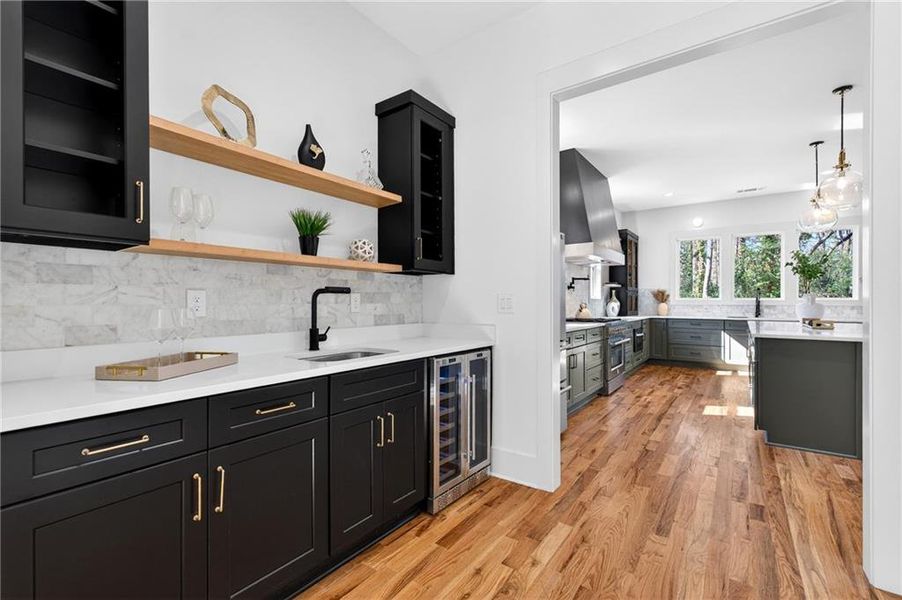 Furnished interior view inside a new home in , Atlanta (Image 46).