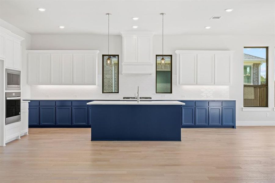 Furnished interior view inside a new home in Chatham Reserve, Providence Village (Image 11).