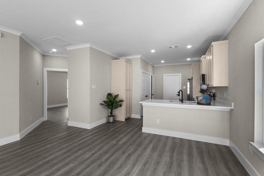 Furnished interior view inside a new home in , Mabank (Image 5).