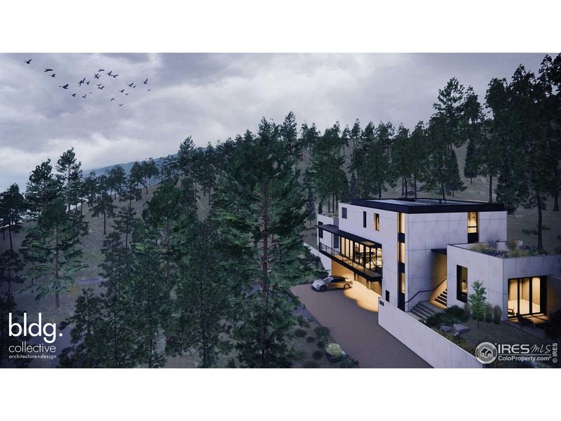 Exterior rendering of this home design in , Boulder, CO (Image 3). Exterior rendering of this home design in , Boulder, CO (Image 3).