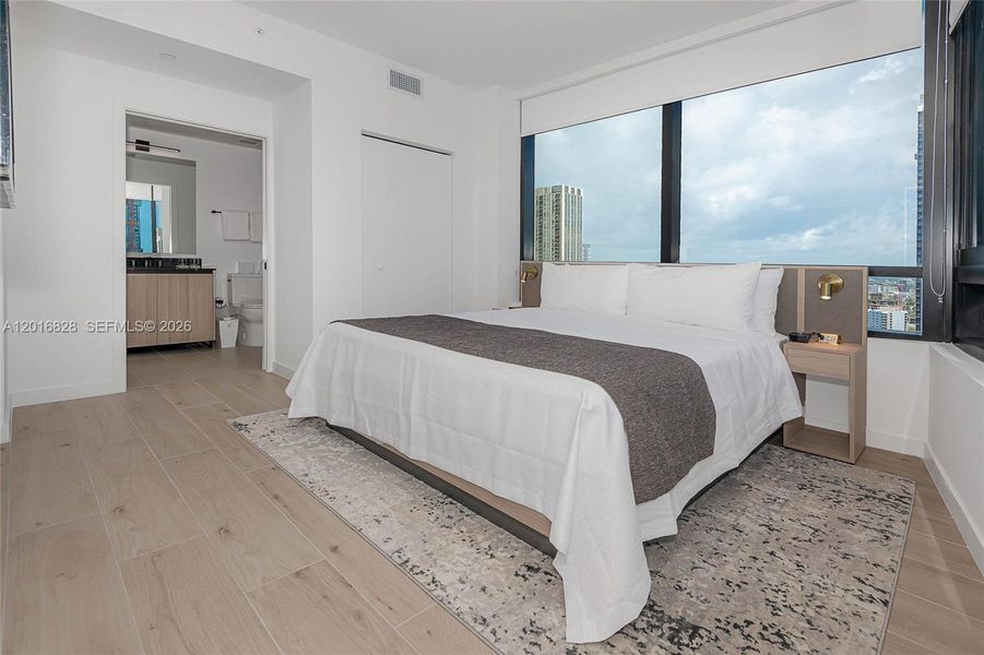 Furnished interior view inside a new home in , Miami (Image 22). Furnished interior view inside a new home in , Miami (Image 22).