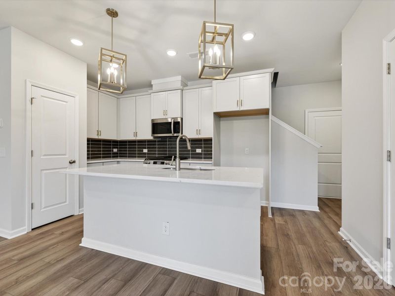 Furnished interior view inside a new home in Hardy Pond Townhomes, Rock Hill (Image 11).