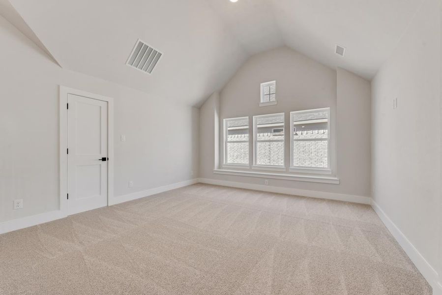 Spacious, unfurnished interior of a new home in Grand Estates of Anna, Anna (Image 37). Spacious, unfurnished interior of a new home in Grand Estates of Anna, Anna (Image 37).