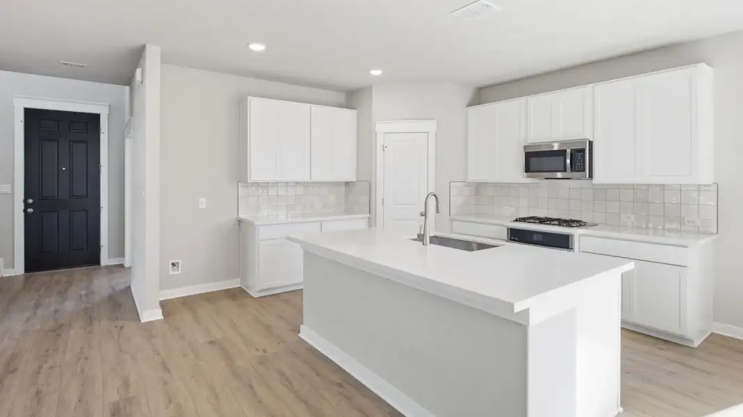 Furnished interior view inside a new home in Creeks Crossing, Elgin (Image 21).