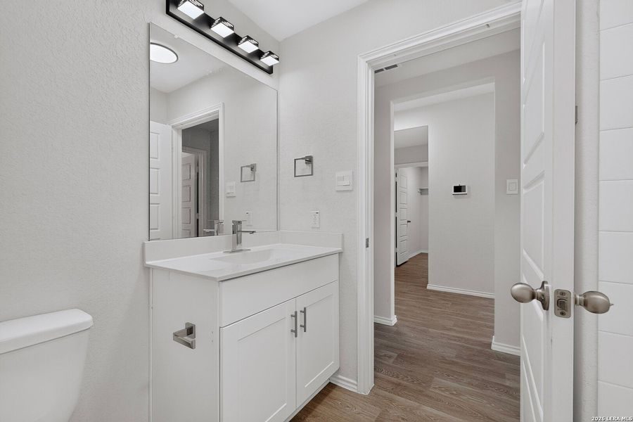 Furnished interior view inside a new home in Saengerhalle Meadows, New Braunfels (Image 19).