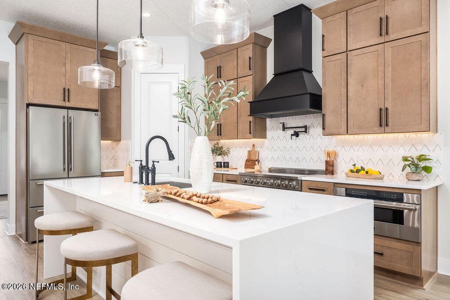 Furnished interior view inside a new home in , Jacksonville Beach (Image 34). Furnished interior view inside a new home in , Jacksonville Beach (Image 34).