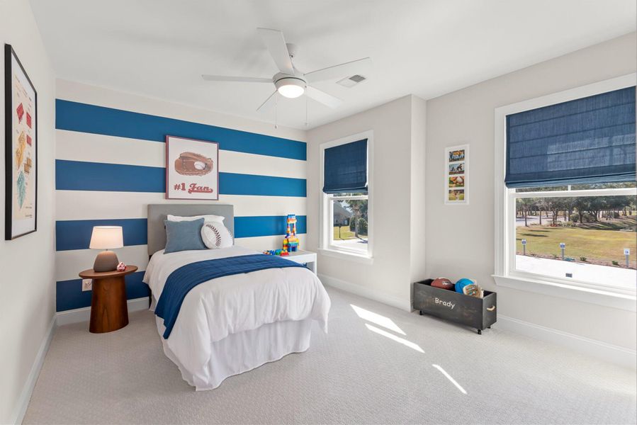 Furnished interior view inside a new home in Oakley Pointe, Moncks Corner (Image 11). Furnished interior view inside a new home in Oakley Pointe, Moncks Corner (Image 11).