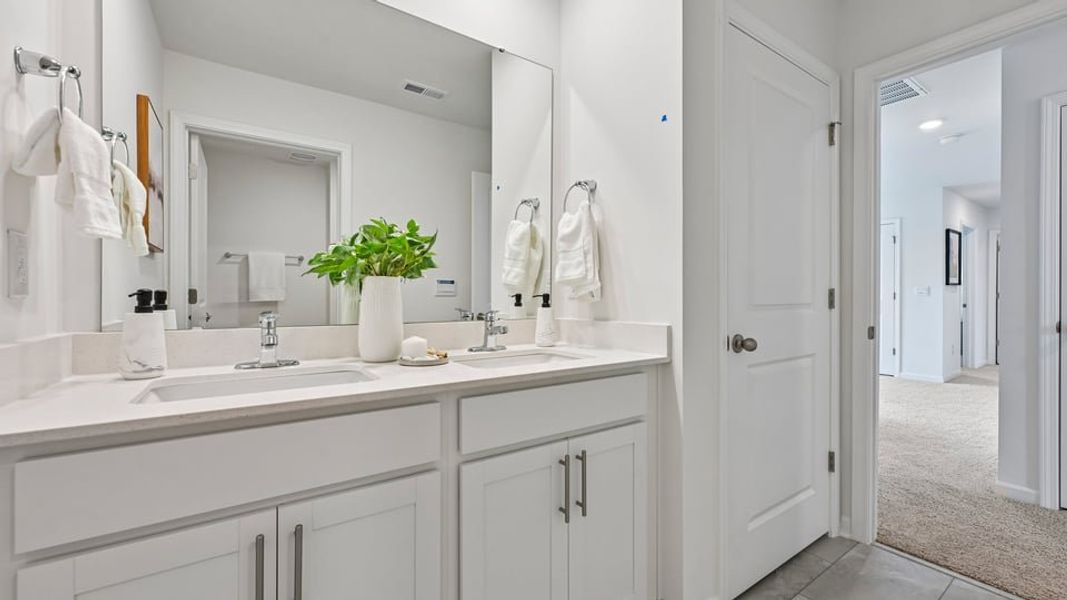 Furnished interior view inside a new home in Anderson Farm, Wendell (Image 35).