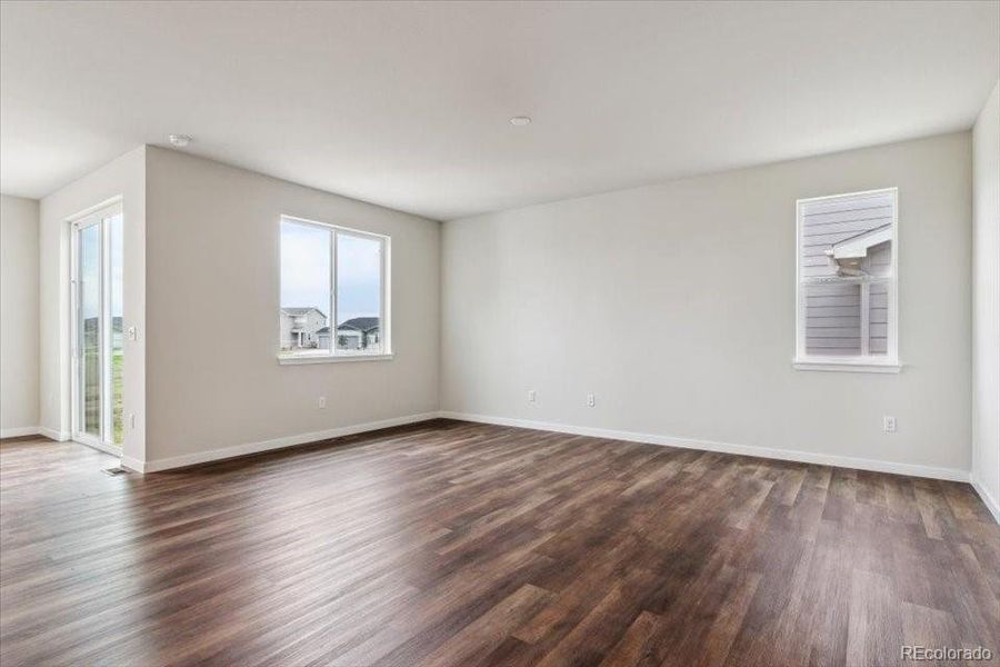 Spacious, unfurnished interior of a new home in Red Barn Meadows, Mead (Image 13).