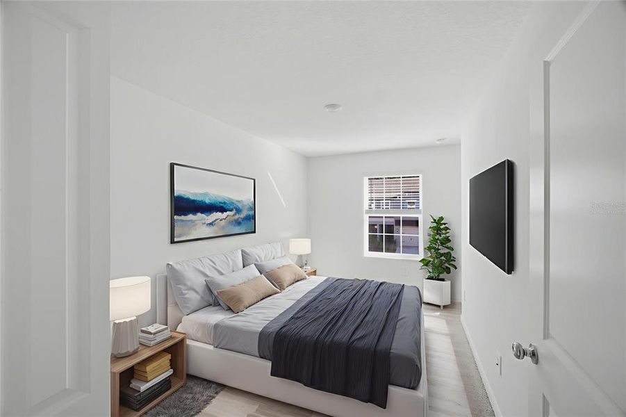 Furnished interior view inside a new home in , San Antonio (Image 7).