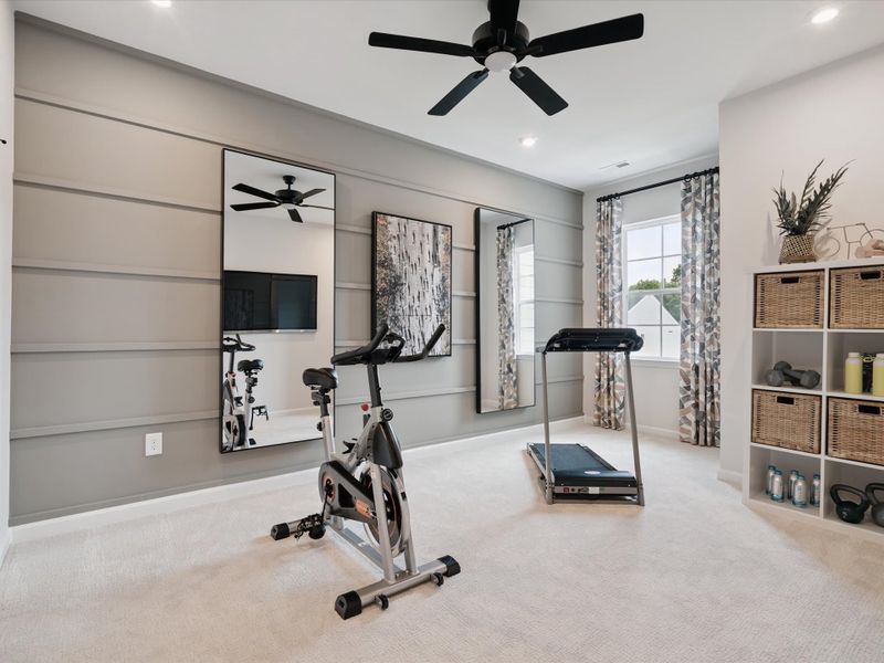 Furnished interior view inside a new home in Millstone, Cramerton (Image 15).
