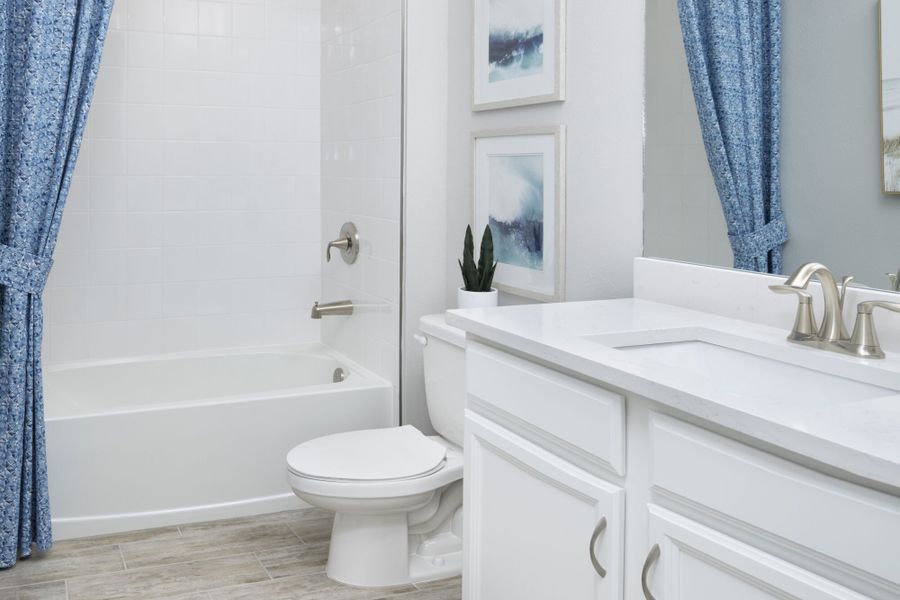 Furnished interior view inside a new home in Windwater, Parrish (Image 10).