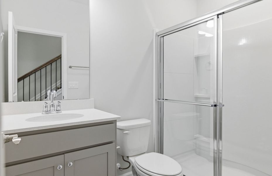 Furnished interior view inside a new home in Everton, Durham (Image 34).