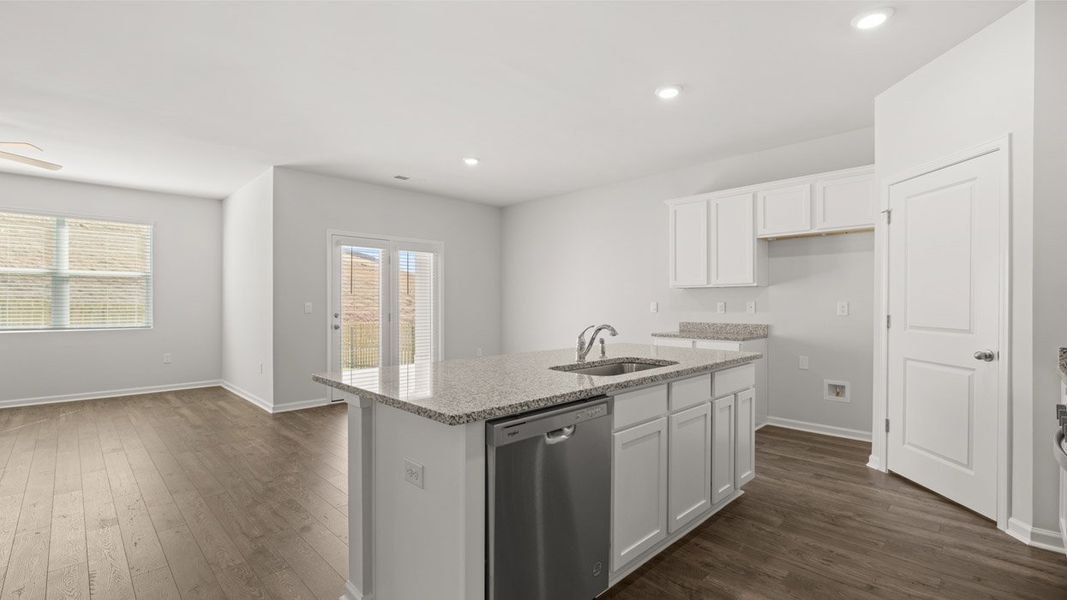 Representative furnished interior of a home built from the Cali by D.R. Horton in Captain's Corner, Grovetown (Image 4). Representative furnished interior of a home built from the Cali by D.R. Horton in Captain's Corner, Grovetown (Image 4).