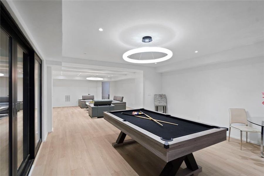 Furnished interior view inside a new home in , Atlanta (Image 30).