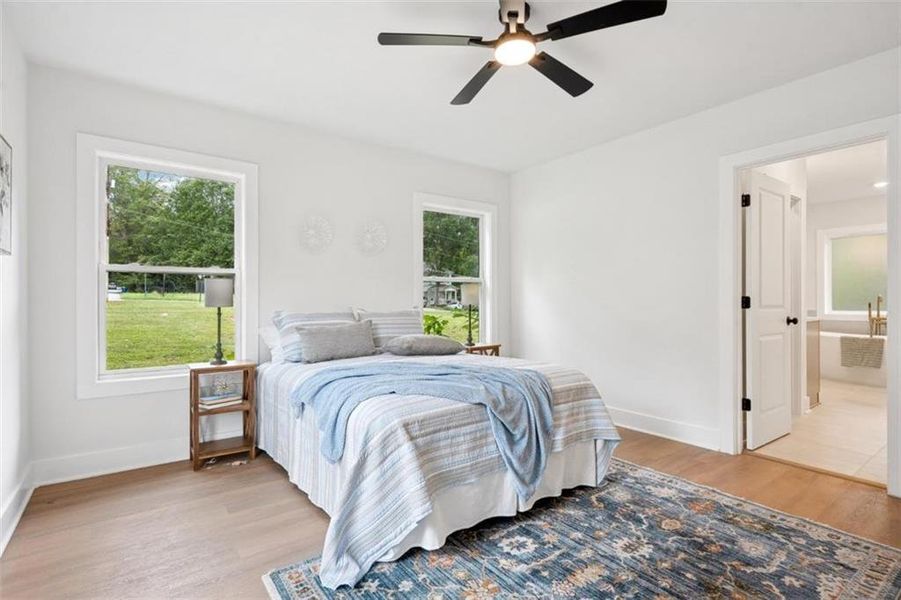 Furnished interior view inside a new home in , Atlanta (Image 11). Furnished interior view inside a new home in , Atlanta (Image 11).