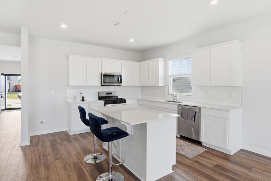Furnished interior view inside a new home in Sanctuary Cove at Cane Bay, Summerville (Image 5).