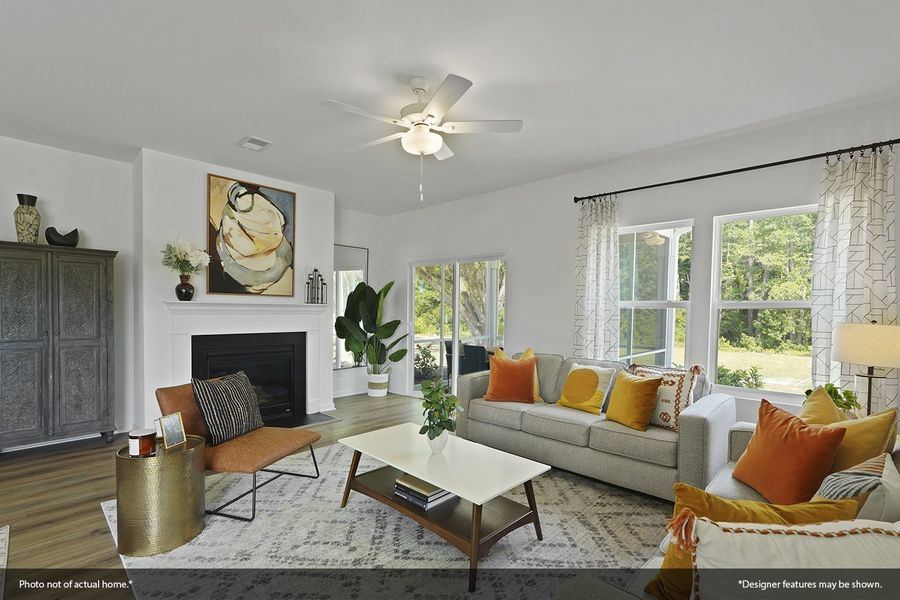 Furnished interior view inside a new home in Stapleton, Clemmons (Image 6). Furnished interior view inside a new home in Stapleton, Clemmons (Image 6).