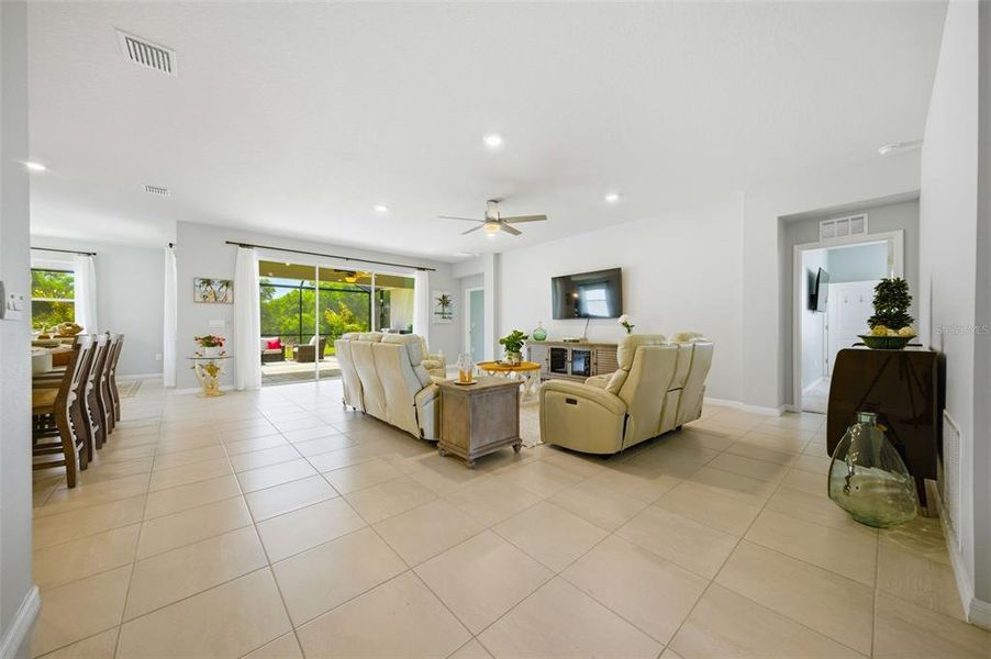 Furnished interior view inside a new home in Solera at Lakewood Ranch, Bradenton (Image 41).