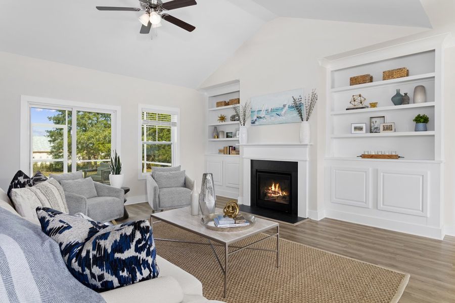 Furnished interior view inside a new home in Portrait Hills, Aiken (Image 3).