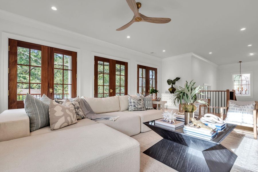 Furnished interior view inside a new home in , Mount Pleasant (Image 41).