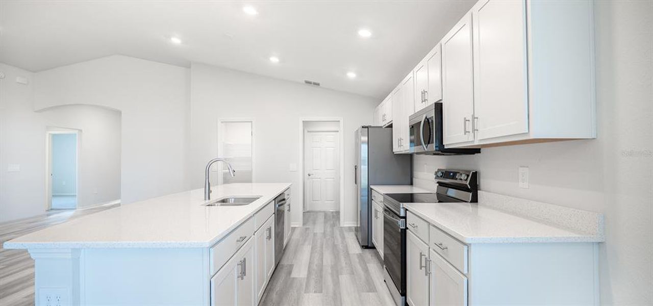 Furnished interior view inside a new home in Summerlake Estates, Auburndale (Image 5).