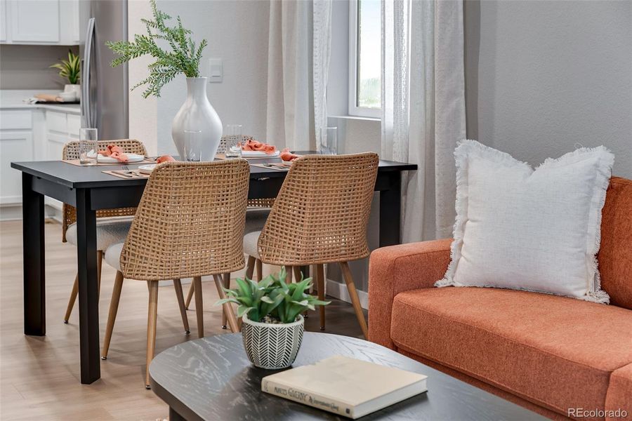 Furnished interior view inside a new home in Vista Meadows, Fort Lupton (Image 13).