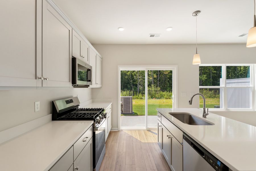 Furnished interior view inside a new home in Edwards Station, Taylors (Image 9).