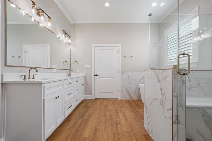 Furnished interior view inside a new home in , Woodway (Image 13). Furnished interior view inside a new home in , Woodway (Image 13).