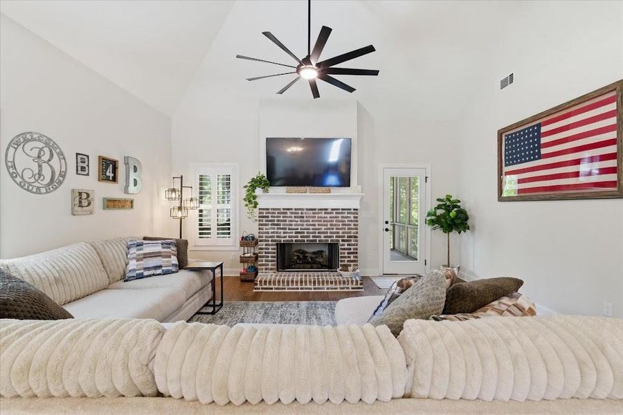 Furnished interior view inside a new home in , Carrollton (Image 44).