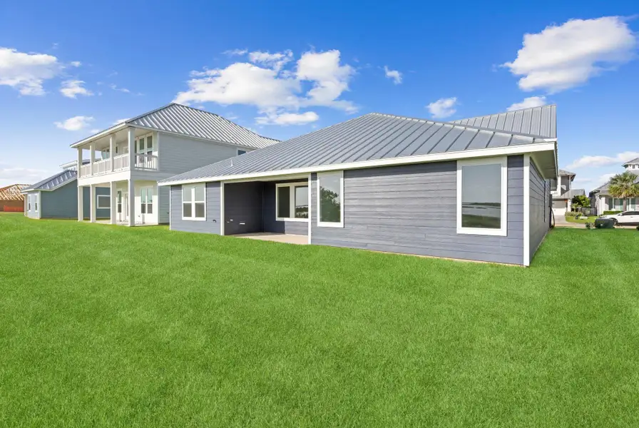 Exterior details and patio area of a home in Grand Cay Harbour, Texas City (Image 3). Exterior details and patio area of a home in Grand Cay Harbour, Texas City (Image 3).