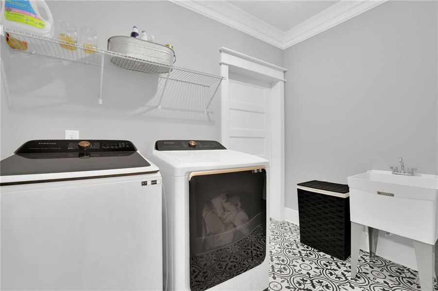 Furnished interior view inside a new home in , Canton (Image 6).