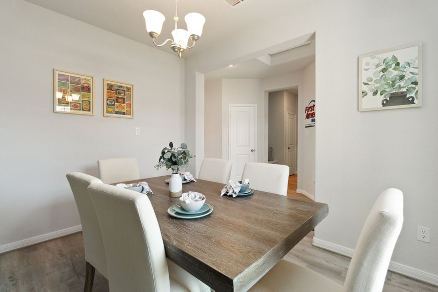 Hunters Ranch Model - Polk - Dining Room