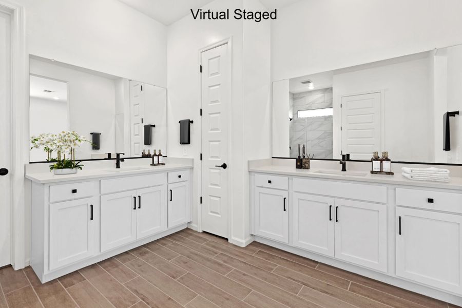 Furnished interior view inside a new home in Saguaro Reserve II, Marana (Image 10).