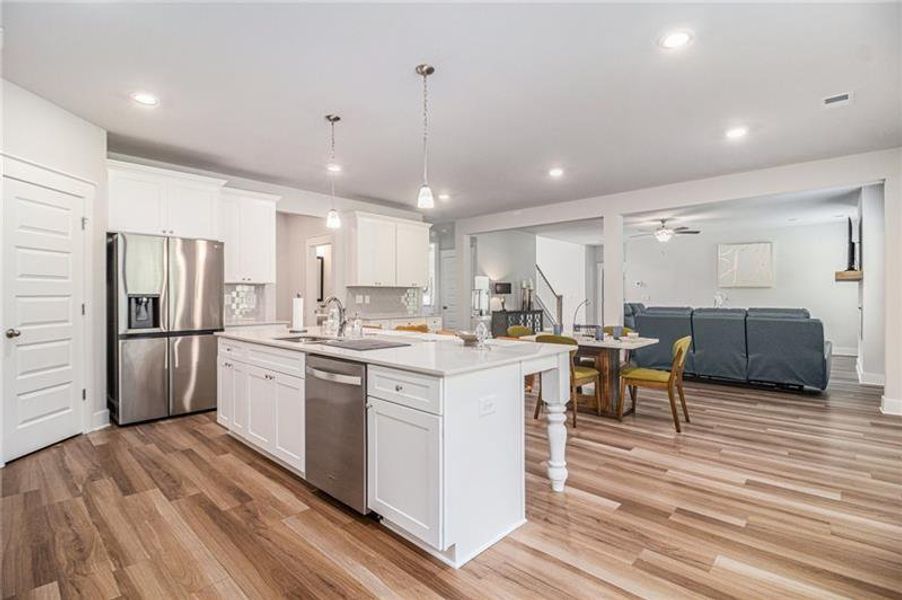 Furnished interior view inside a new home in , Moreland (Image 29).