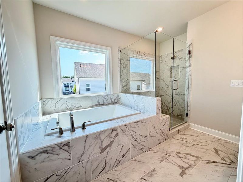 Furnished interior view inside a new home in Palisades Single Family, Cumming (Image 14).