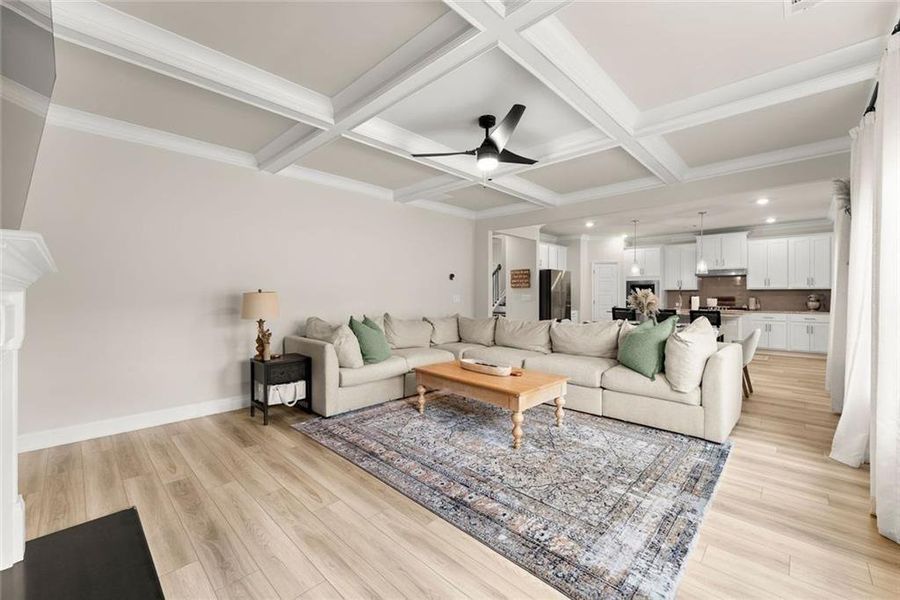 Furnished interior view inside a new home in , Gainesville (Image 15).