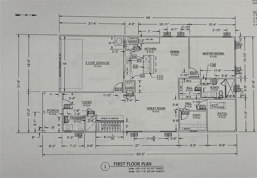 2D floor plan layout of this home in , Dallas, TX (Image 2).