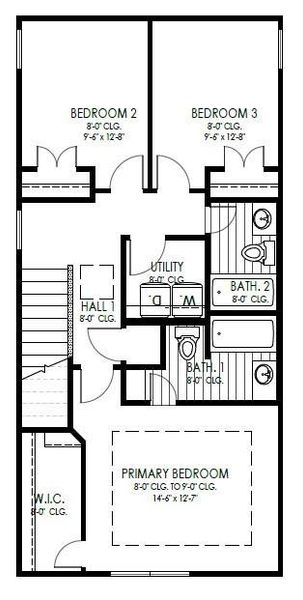 2D floor plan layout of this home in Santa Fe, Cleveland, TX (Image 3). 2D floor plan layout of this home in Santa Fe, Cleveland, TX (Image 3).
