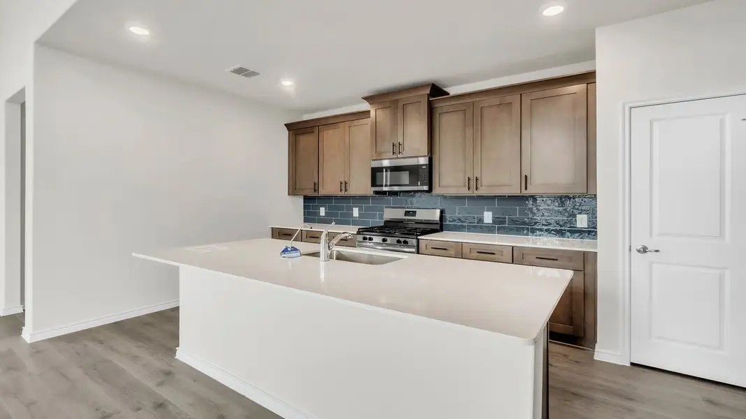 Furnished interior view inside a new home in The Landing at Hidden Lakes, McKinney (Image 4).