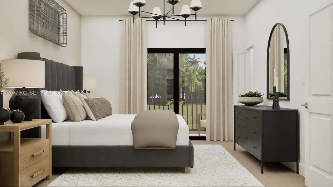 Furnished interior view inside a new home in Altessa at Wilton Manors, Wilton Manors (Image 4).