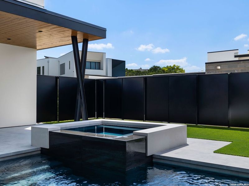 Exterior details and patio area of a home in , San Antonio (Image 36). Exterior details and patio area of a home in , San Antonio (Image 36).