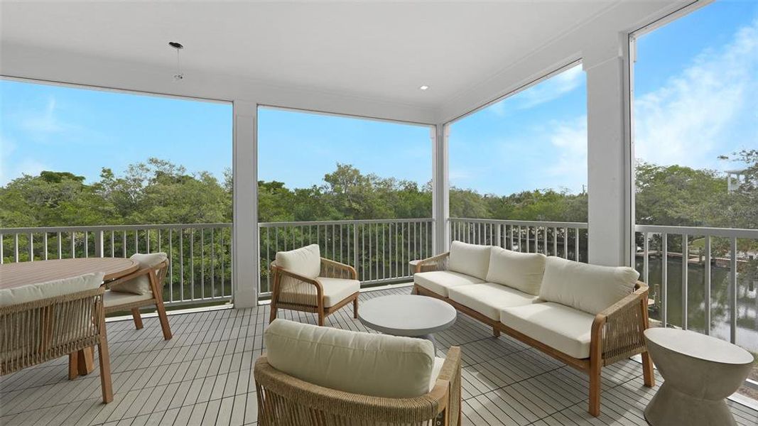 Furnished interior view inside a new home in , Cortez (Image 19).