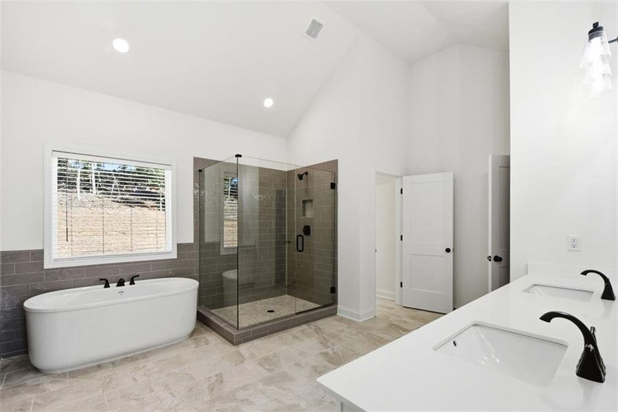 Furnished interior view inside a new home in , Cumming (Image 6). Furnished interior view inside a new home in , Cumming (Image 6).